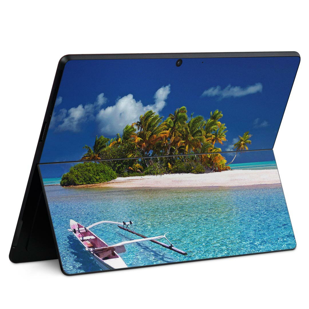 商品特徴・貼るだけでかんたん着せ替え、Surface Pro9 Pro 8 Surface Pro X 共通対応デザインスキンシール・高精細プリントで写真と遜色のない仕上がり！半光沢シートでしっとりツヤのある表現力・ちょっとしたすり傷からS...
