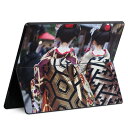 Surface Pro11(2024) / Pro10(for Business) / Pro9(2022) 共通対応 背面 保護 デザイン スキンシール Pro8/ProX 各種対応 025792 女性 着物 舞妓 日本 和
