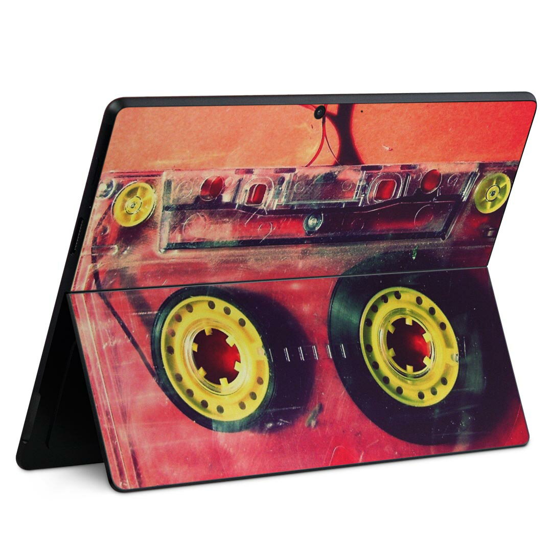 Surface Pro11(2024) / Pro10(for Business) / Pro9(2022) 共通対応 背面 保護 デザイン スキンシール ..