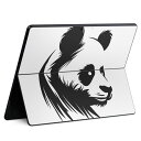 Surface Pro11(2024) / Pro10(for Business) / Pro9(2022) 共通対応 背面 保護 デザイン スキンシール Pro8/ProX 各種対応 032365 panda