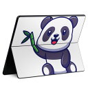 Surface Pro11(2024) / Pro10(for Business) / Pro9(2022) 共通対応 背面 保護 デザイン スキンシール Pro8/ProX 各種対応 032380 panda