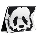 Surface Pro11(2024) / Pro10(for Business) / Pro9(2022) 共通対応 背面 保護 デザイン スキンシール Pro8/ProX 各種対応 033769 パンダ かわいい