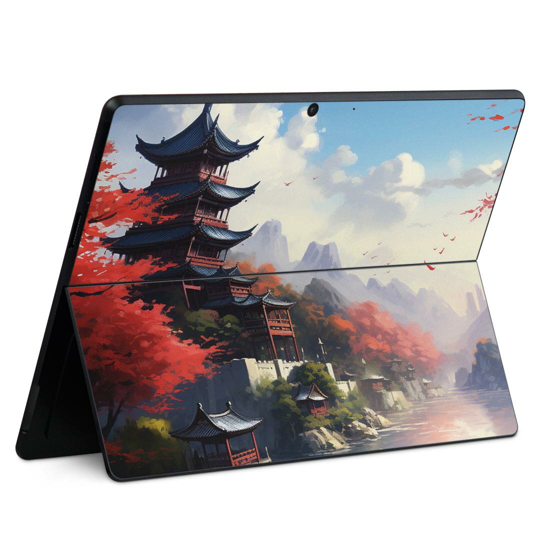 商品特徴・貼るだけでかんたん着せ替え、Surface Pro9 Pro 8 Surface Pro X 共通対応デザインスキンシール・高精細プリントで写真と遜色のない仕上がり！半光沢シートでしっとりツヤのある表現力・ちょっとしたすり傷からS...