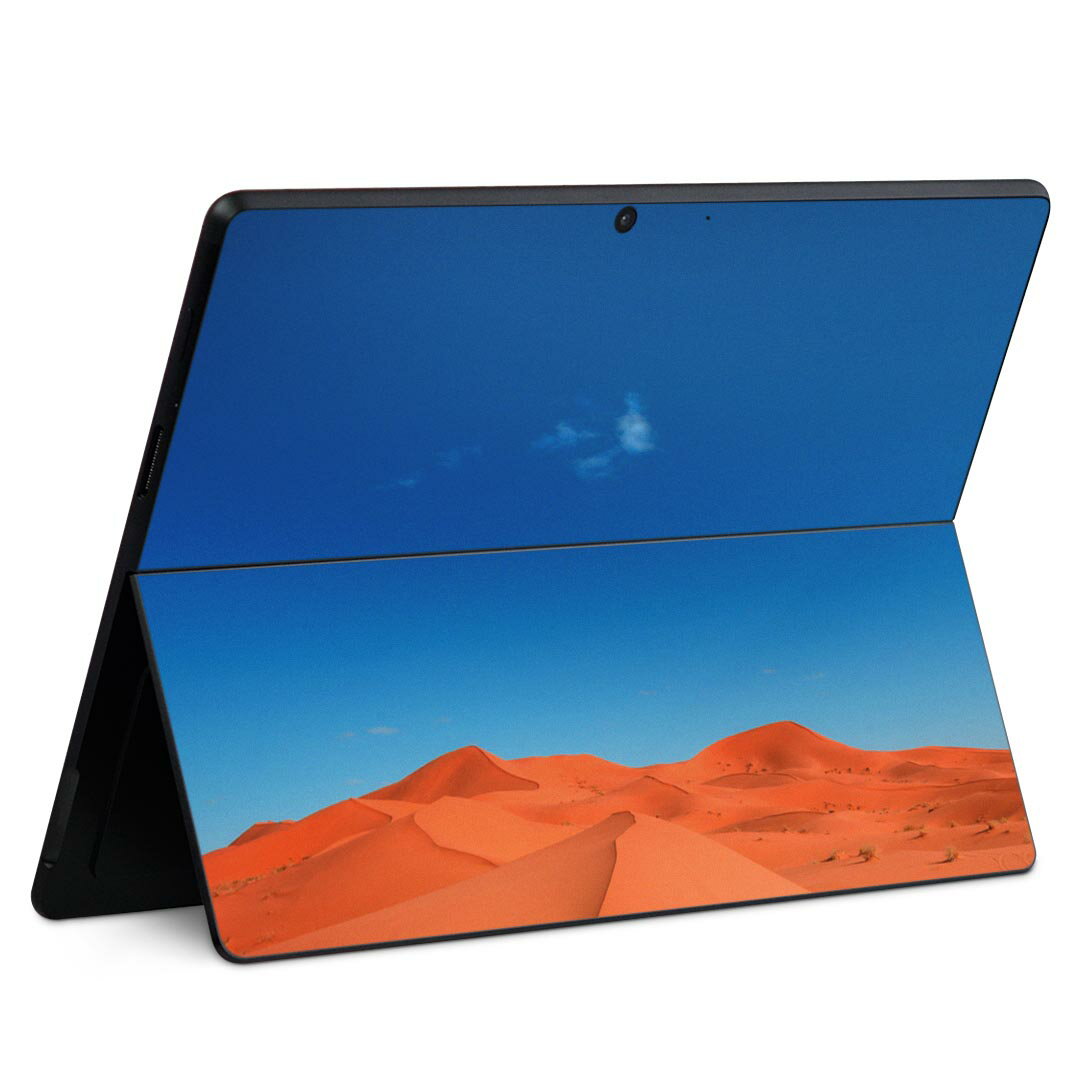 Surface Pro11(2024) / Pro10(for Business) / Pro9(2022) 共通対応 背面 保護 デザイン スキンシール Pro8/ProX 各種対応 033851 砂漠 空