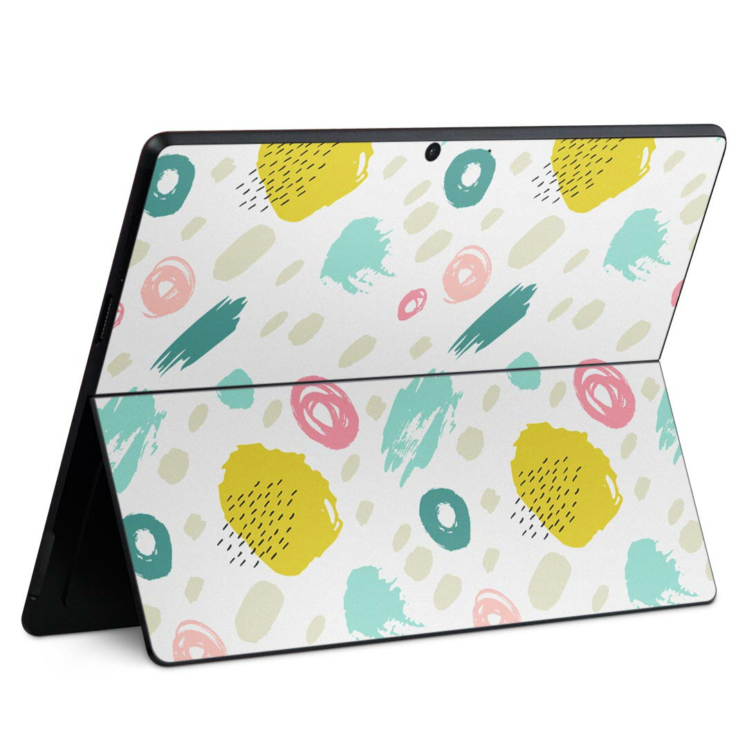 商品特徴・貼るだけでかんたん着せ替え、Surface Pro9 Pro 8 Surface Pro X 共通対応デザインスキンシール・高精細プリントで写真と遜色のない仕上がり！半光沢シートでしっとりツヤのある表現力・ちょっとしたすり傷からS...