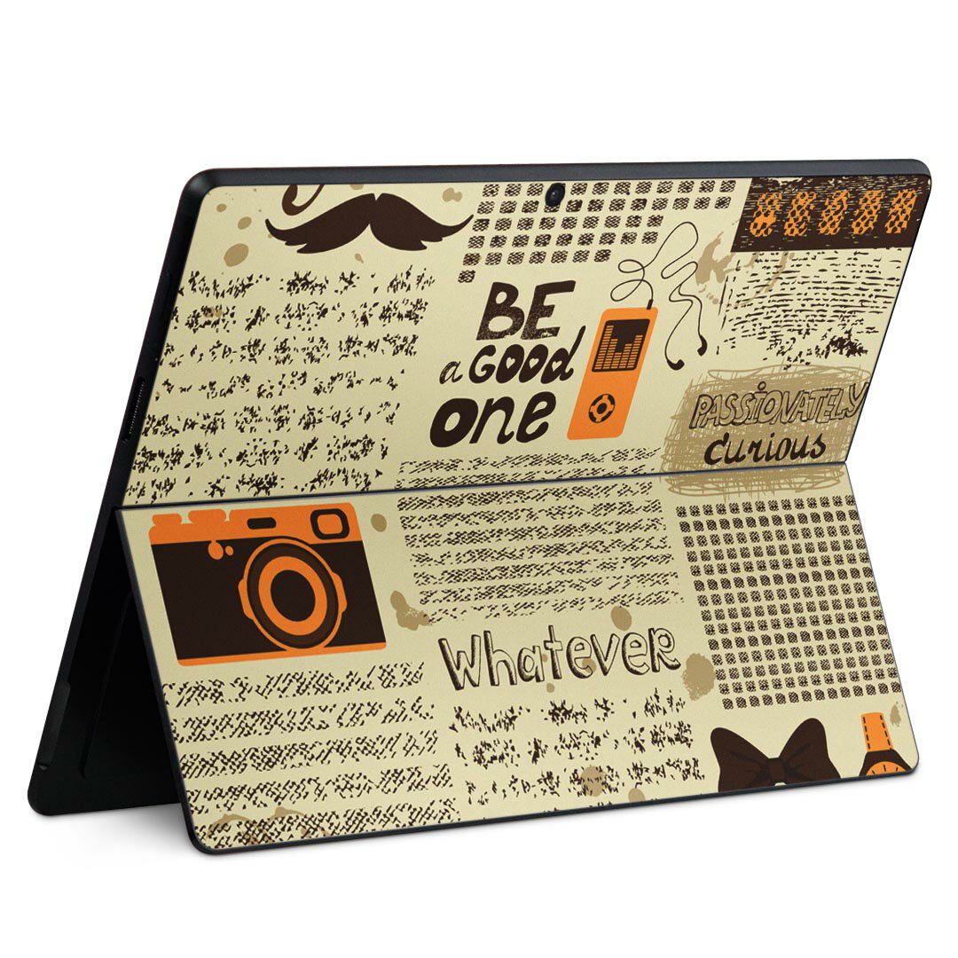 商品特徴・貼るだけでかんたん着せ替え、Surface Pro9 Pro 8 Surface Pro X 共通対応デザインスキンシール・高精細プリントで写真と遜色のない仕上がり！半光沢シートでしっとりツヤのある表現力・ちょっとしたすり傷からSurface本体を保護・接着部はエアフリー素材で気泡の心配も軽減・再剥離素材なので貼り付け時の調整も安心注意事項画像はサンプルですので、ご覧の環境によっては多少色味に違いを感じる場合がございます。 イメージと違った、モニターと色味が異なるという理由での交換や返金はご対応出来かねます。スキンシールのみの販売で、本体は付属しません。また、シールは背面部用のみとなります。初回貼付時の位置調整や貼り直しは可能ですが、しっかりと押し付けて接着させた後の再剥離、再利用は保証しておりません。また接着部に油分や汚れが付着しますと角の部分は剥がれやすくなりますので、貼付時はあまり触れないようにご注意ください。無地のセミグロスシートにデザインをプリントした商品で、デコなどの加工はございません。 凹凸や光沢があるように見えたり布地や金属を素材にしたように見える商品もありますが、デザインの図版によるものです。印刷時に微妙な画像のズレが生じる場合がございます。ご注文後に1点1点制作する受注生産品の為、不良品以外のご返品や交換は固くお断りします。 発送について完全受注生産のハンドメイド商品となりますので、既製品と比べて発送までお時間を頂いています。 基本的に決済確認後、最大で10営業日での発送となります。繁忙期や休業日明けの場合はさらに時間がかかる場合があります。 その際には別途メールにてご連絡致します。メール便の場合、発送日から到着までに2?4日ほどかかる場合が多く、紛失などの保障もご対応できかねます。あらかじめご了承下さい。