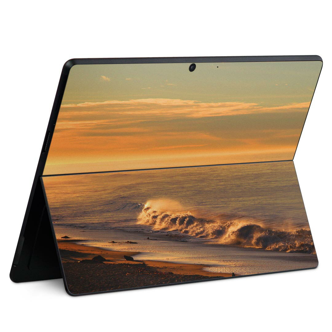 商品特徴・貼るだけでかんたん着せ替え、Surface Pro9 Pro 8 Surface Pro X 共通対応デザインスキンシール・高精細プリントで写真と遜色のない仕上がり！半光沢シートでしっとりツヤのある表現力・ちょっとしたすり傷からS...