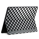 Surface Pro11(2024) / Pro10(for Business) / Pro9(2022) 共通対応 背面 保護 デザイン スキンシール Pro8/ProX 各種対応 006867 市松模様 チェック|詳細画像