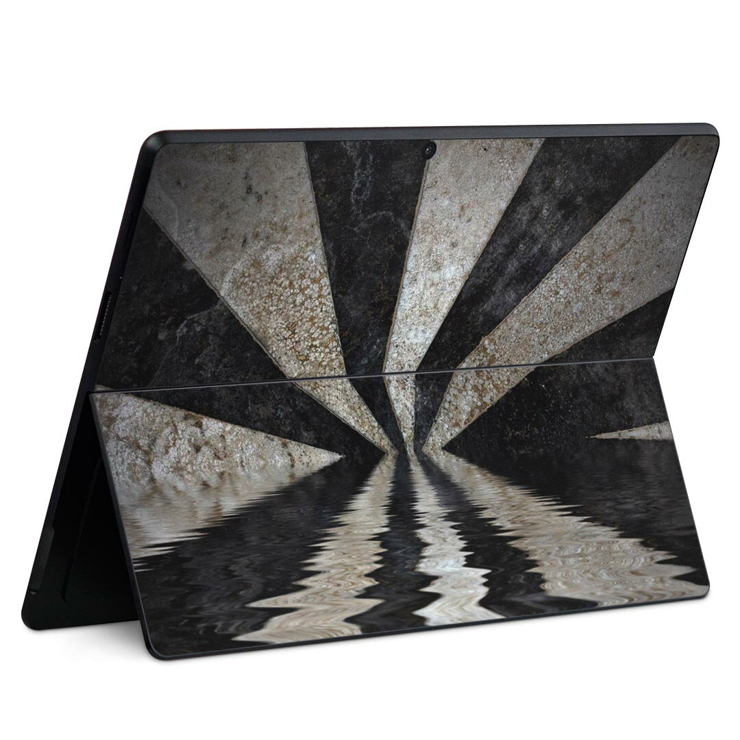 Surface Pro11(2024) / Pro10(for Business) / Pro9(2022) 共通対応 背面 保護 デザイン スキンシール ..