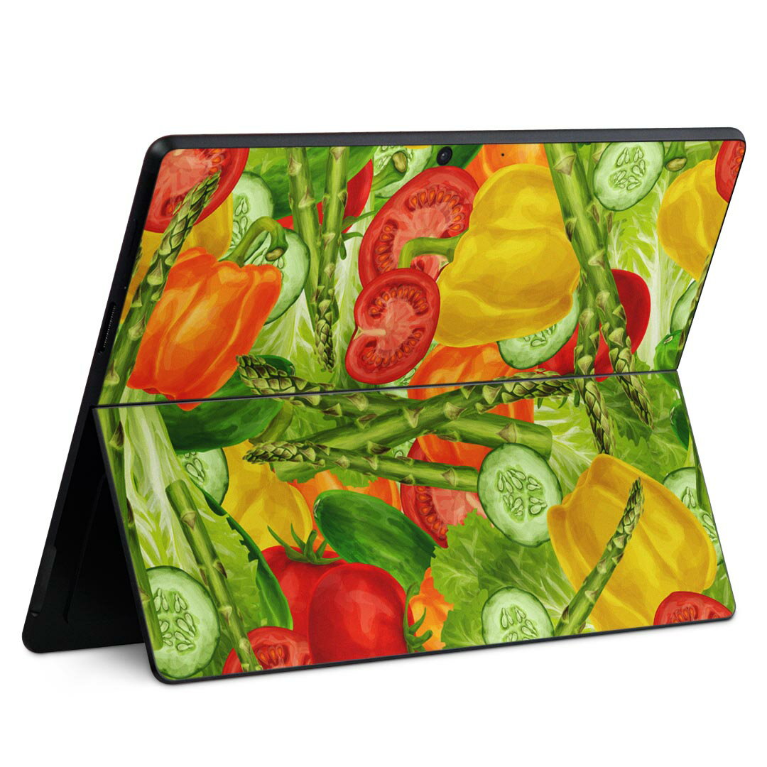 Surface Pro11(2024) / Pro10(for Business) / Pro9(2022) 共通対応 背面 保護 デザイン スキンシール ..