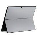 Surface Pro11(2024) / Pro10(for Business) / Pro9(2022) 共通対応 背面 保護 デザイン スキンシール Pro8/ProX 各種対応 008985 シンプル 無地 グレー