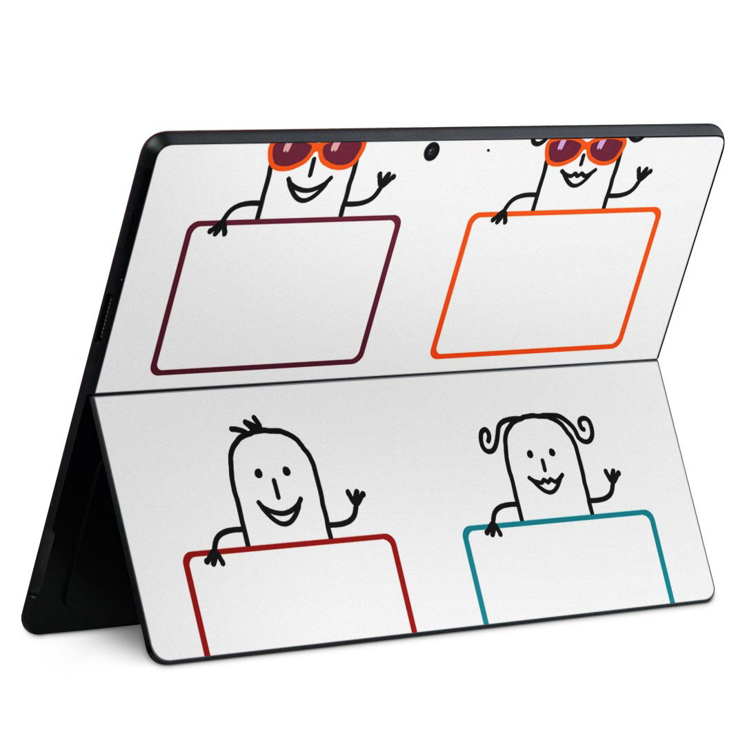 商品特徴・貼るだけでかんたん着せ替え、Surface Pro9 Pro 8 Surface Pro X 共通対応デザインスキンシール・高精細プリントで写真と遜色のない仕上がり！半光沢シートでしっとりツヤのある表現力・ちょっとしたすり傷からS...