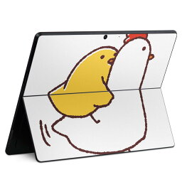 Surface Pro 9 Surface Pro 8 Surface Pro X 用 スキンシール 共通対応 igsticker サーフェス プロ 9 / プロ 8 カバー ケース 　　009562 鳥　ひよこ　キャラクター