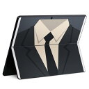 Surface Pro11(2024) / Pro10(for Business) / Pro9(2022) 共通対応 背面 保護 デザイン スキンシール Pro8/ProX 各種対応 010107 おしゃれ ファッション モノクロ
