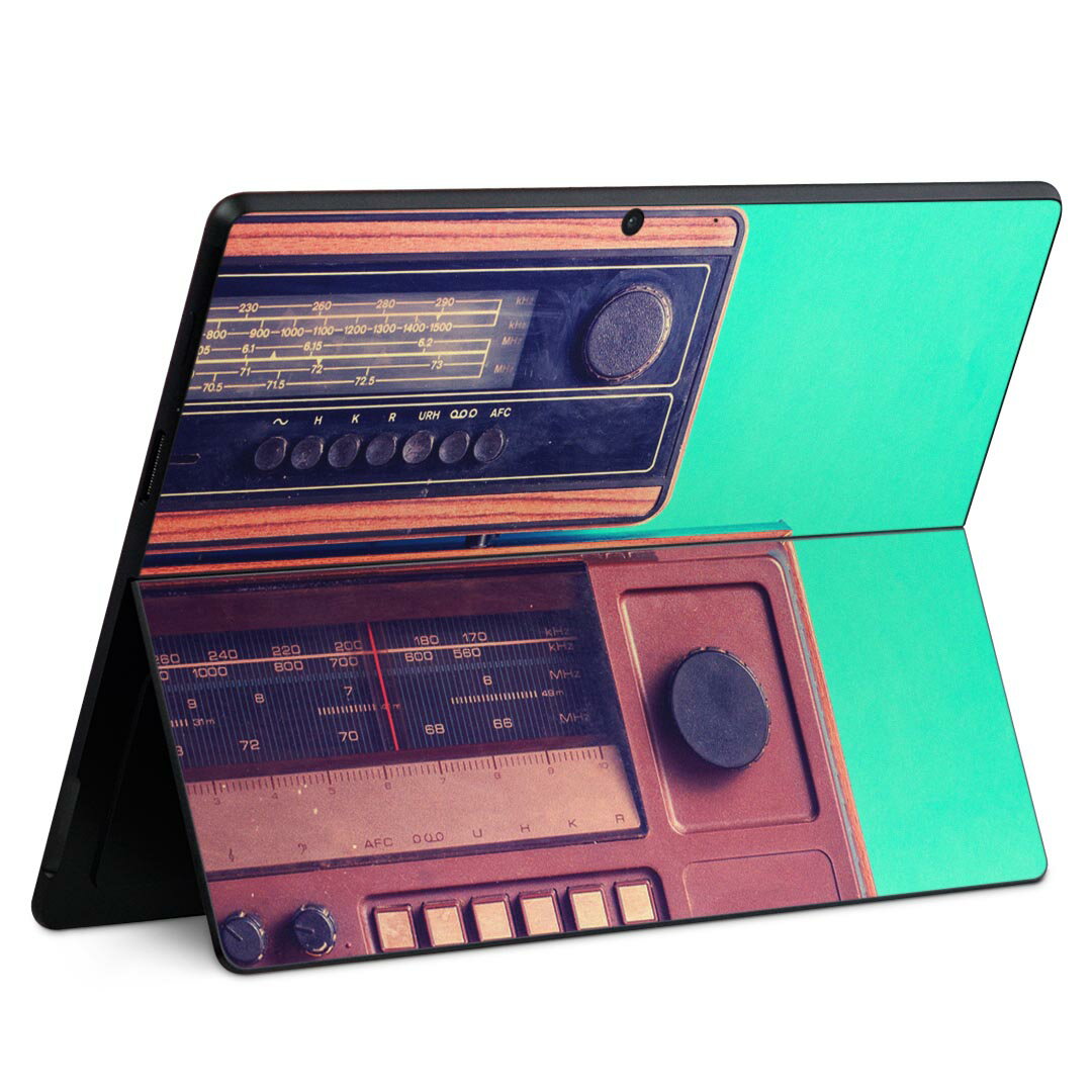 Surface Pro11(2024) / Pro10(for Business) / Pro9(2022) 共通対応 背面 保護 デザイン スキンシール ..