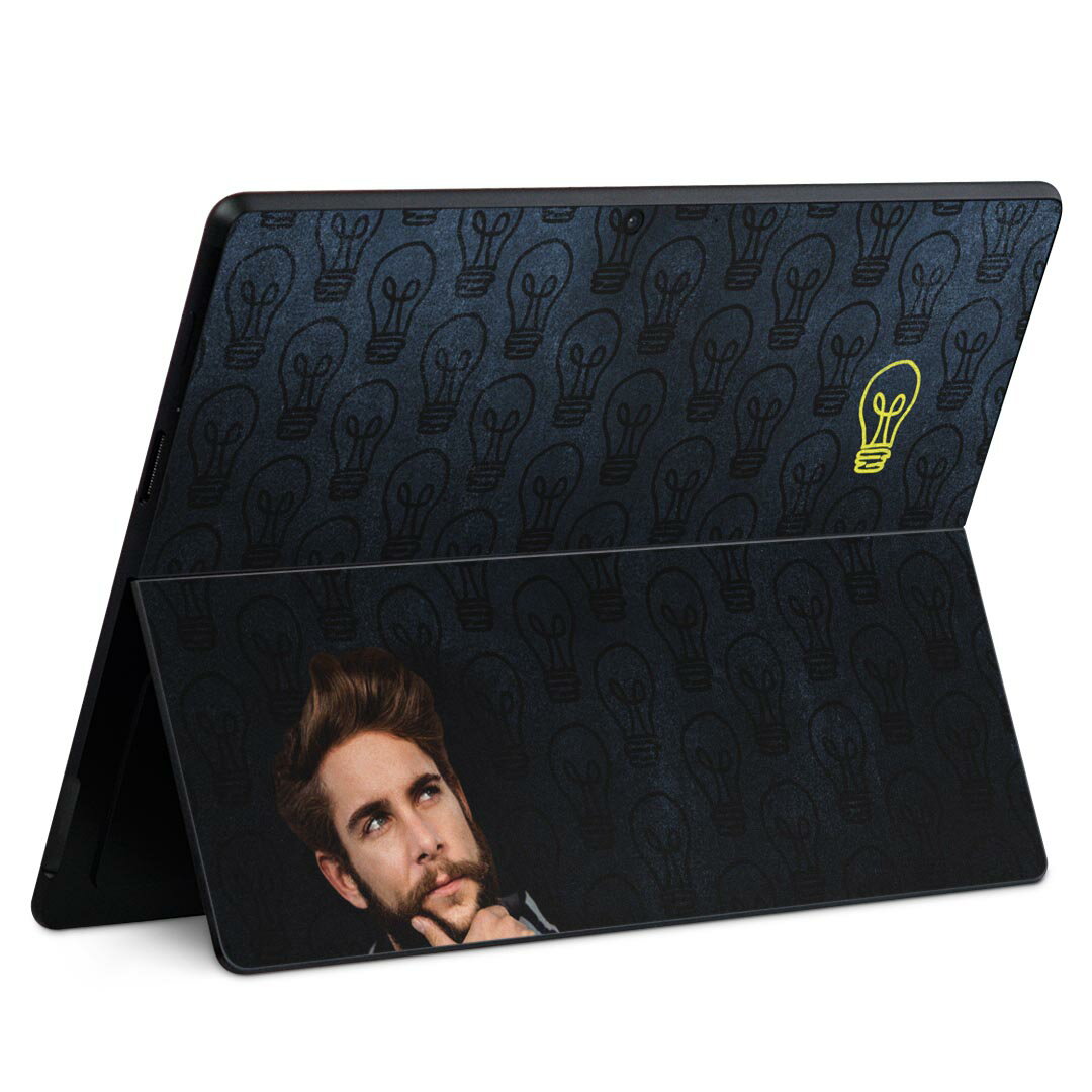 Surface Pro11(2024) / Pro10(for Business) / Pro9(2022) 共通対応 背面 保護 デザイン スキンシール ..