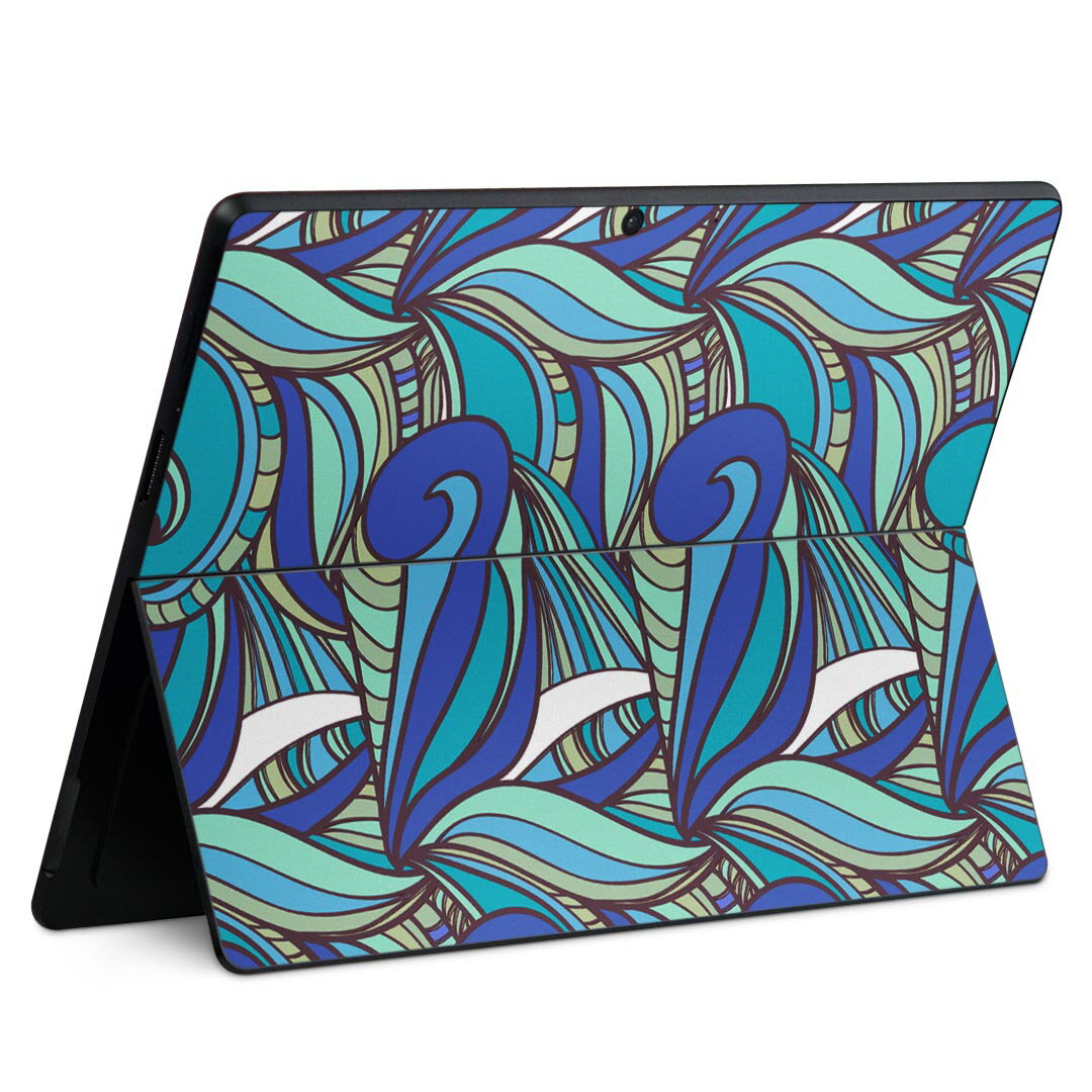 商品特徴・貼るだけでかんたん着せ替え、Surface Pro9 Pro 8 Surface Pro X 共通対応デザインスキンシール・高精細プリントで写真と遜色のない仕上がり！半光沢シートでしっとりツヤのある表現力・ちょっとしたすり傷からS...