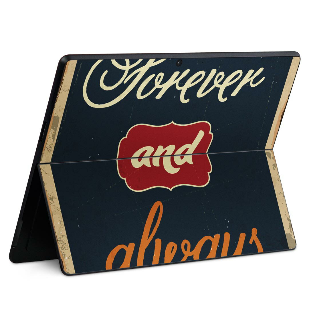 商品特徴・貼るだけでかんたん着せ替え、Surface Pro9 Pro 8 Surface Pro X 共通対応デザインスキンシール・高精細プリントで写真と遜色のない仕上がり！半光沢シートでしっとりツヤのある表現力・ちょっとしたすり傷からS...