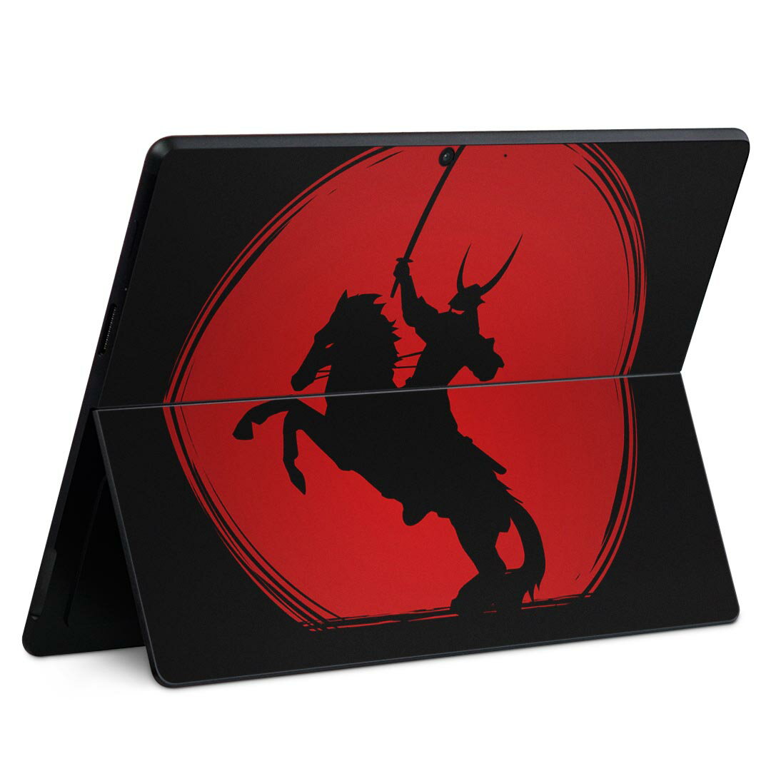 Surface Pro11(2024) / Pro10(for Business) / Pro9(2022) 共通対応 背面 保護 デザイン スキンシール Pro8/ProX 各種対応 011529 侍 武士 刀