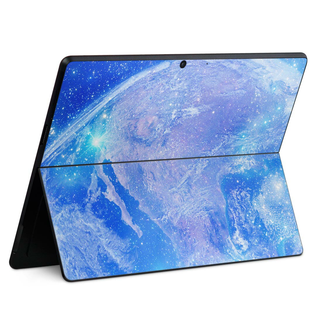 商品特徴・貼るだけでかんたん着せ替え、Surface Pro9 Pro 8 Surface Pro X 共通対応デザインスキンシール・高精細プリントで写真と遜色のない仕上がり！半光沢シートでしっとりツヤのある表現力・ちょっとしたすり傷からS...