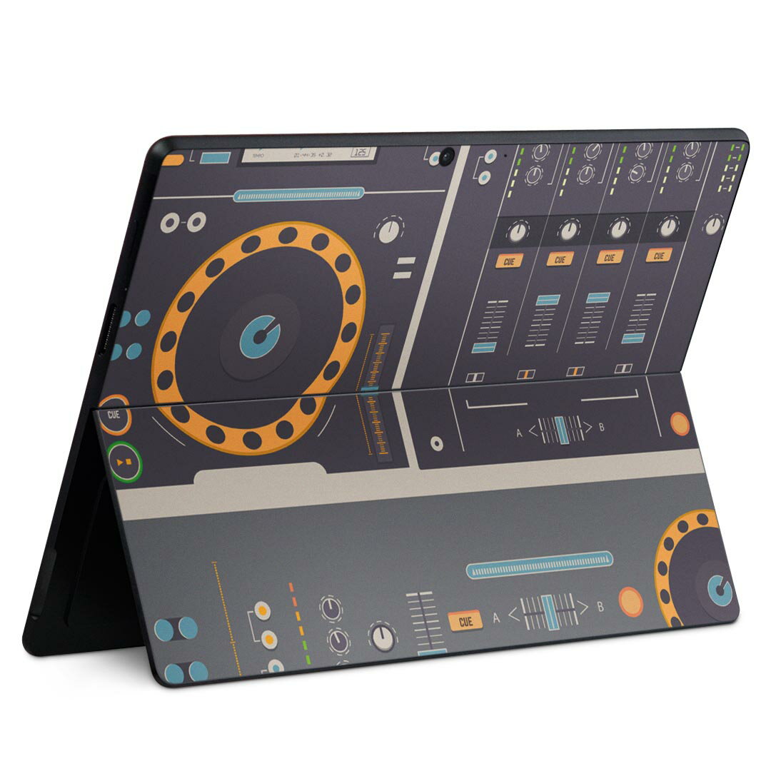 Surface Pro11(2024) / Pro10(for Business) / Pro9(2022) 共通対応 背面 保護 デザイン スキンシール ..