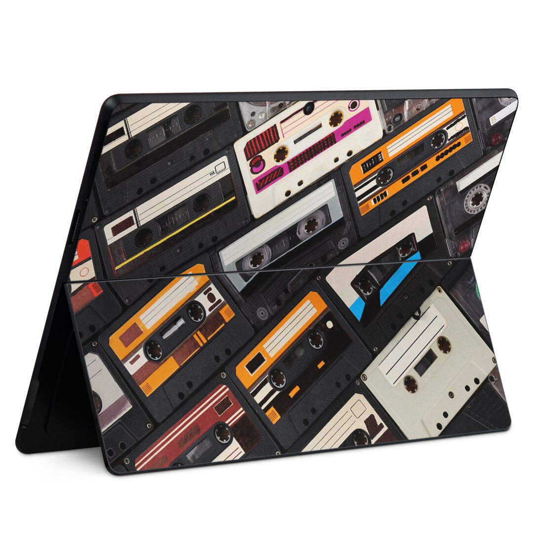 Surface Pro11(2024) / Pro10(for Business) / Pro9(2022) 共通対応 背面 保護 デザイン スキンシール ..