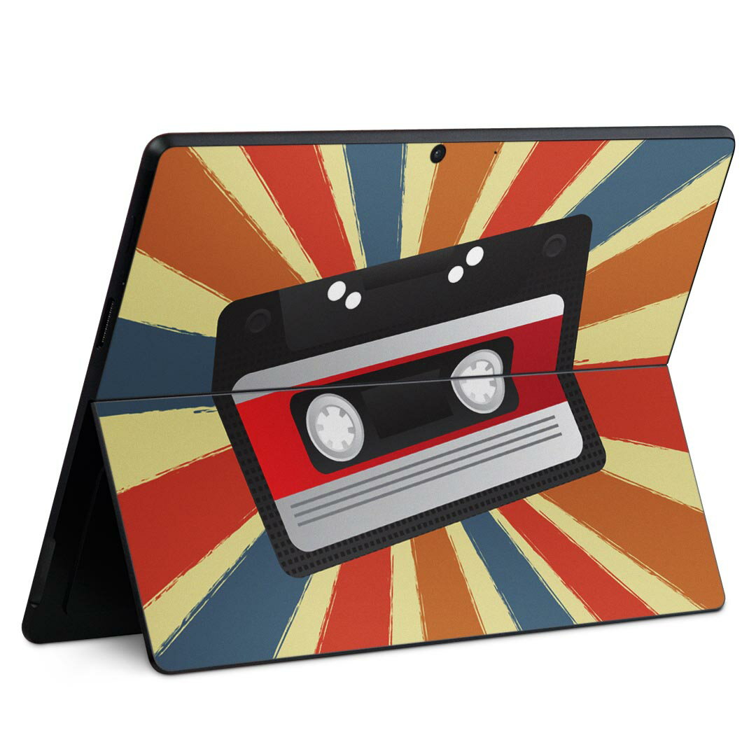 Surface Pro11(2024) / Pro10(for Business) / Pro9(2022) 共通対応 背面 保護 デザイン スキンシール ..