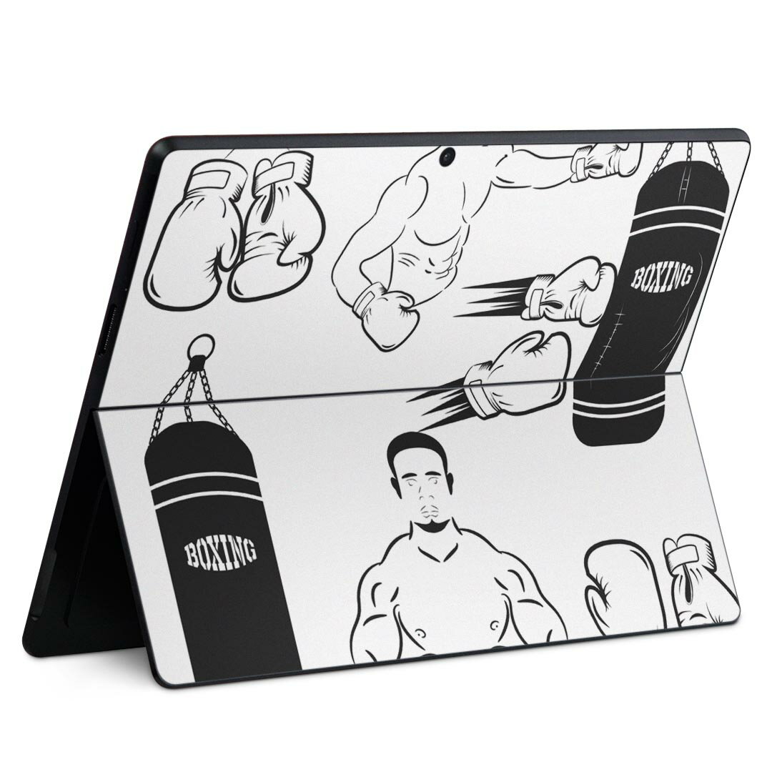 Surface Pro11(2024) / Pro10(for Business) / Pro9(2022) 共通対応 背面 保護 デザイン スキンシール ..