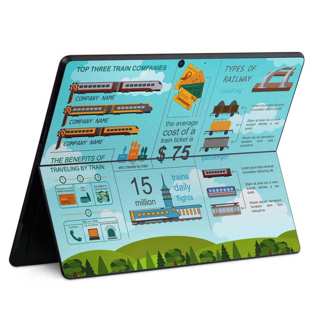 商品特徴・貼るだけでかんたん着せ替え、Surface Pro9 Pro 8 Surface Pro X 共通対応デザインスキンシール・高精細プリントで写真と遜色のない仕上がり！半光沢シートでしっとりツヤのある表現力・ちょっとしたすり傷からS...