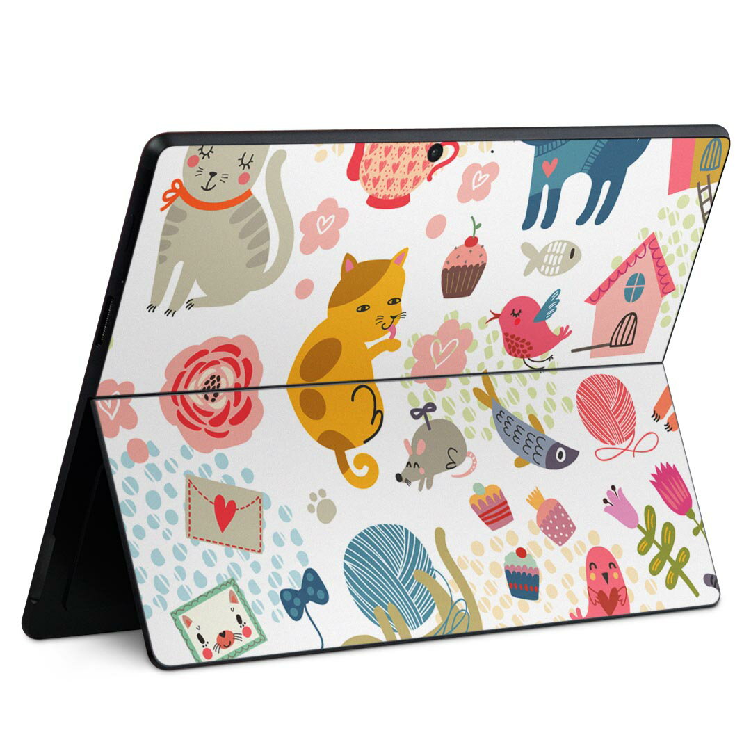 商品特徴・貼るだけでかんたん着せ替え、Surface Pro9 Pro 8 Surface Pro X 共通対応デザインスキンシール・高精細プリントで写真と遜色のない仕上がり！半光沢シートでしっとりツヤのある表現力・ちょっとしたすり傷からS...