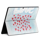 Surface Pro 9 Surface Pro 8 Surface Pro X p XLV[ ʑΉ igsticker T[tFX v 9 / v 8 Jo[ P[X @@013472 love@@n[g