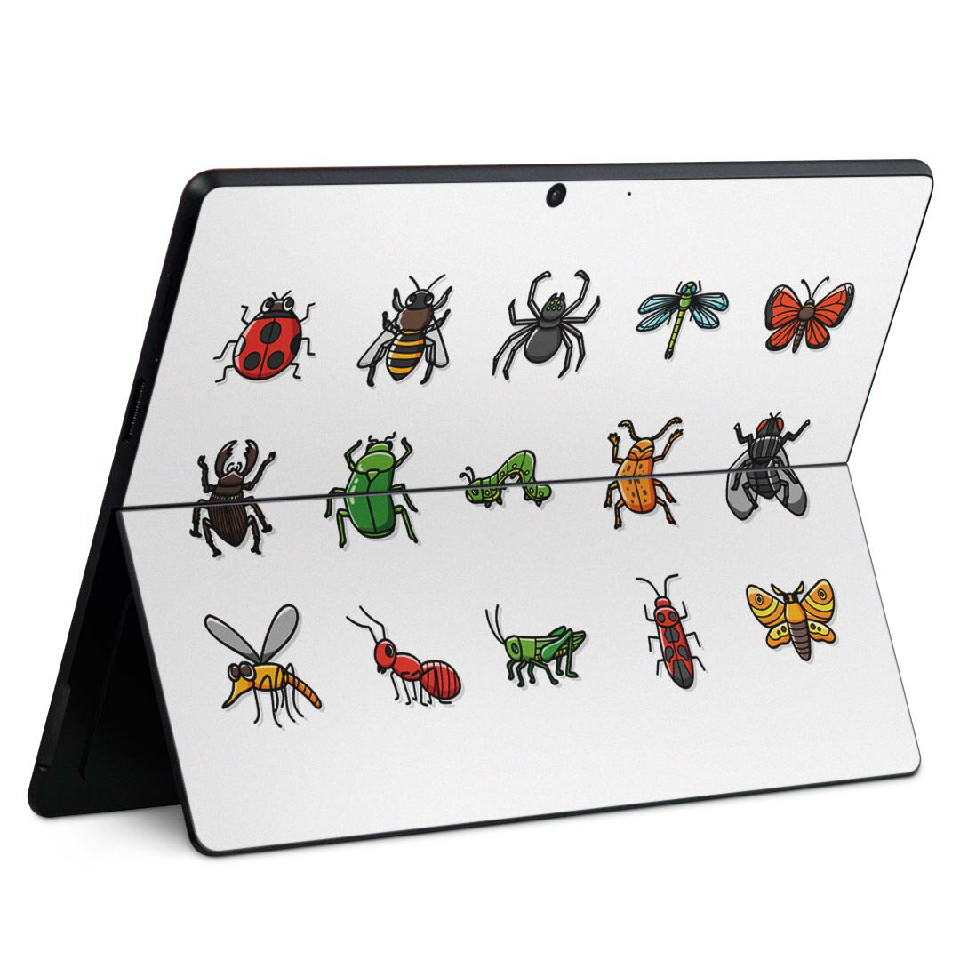 Surface Pro11(2024) / Pro10(for Business) / Pro9(2022) 共通対応 背面 保護 デザイン スキンシール ..