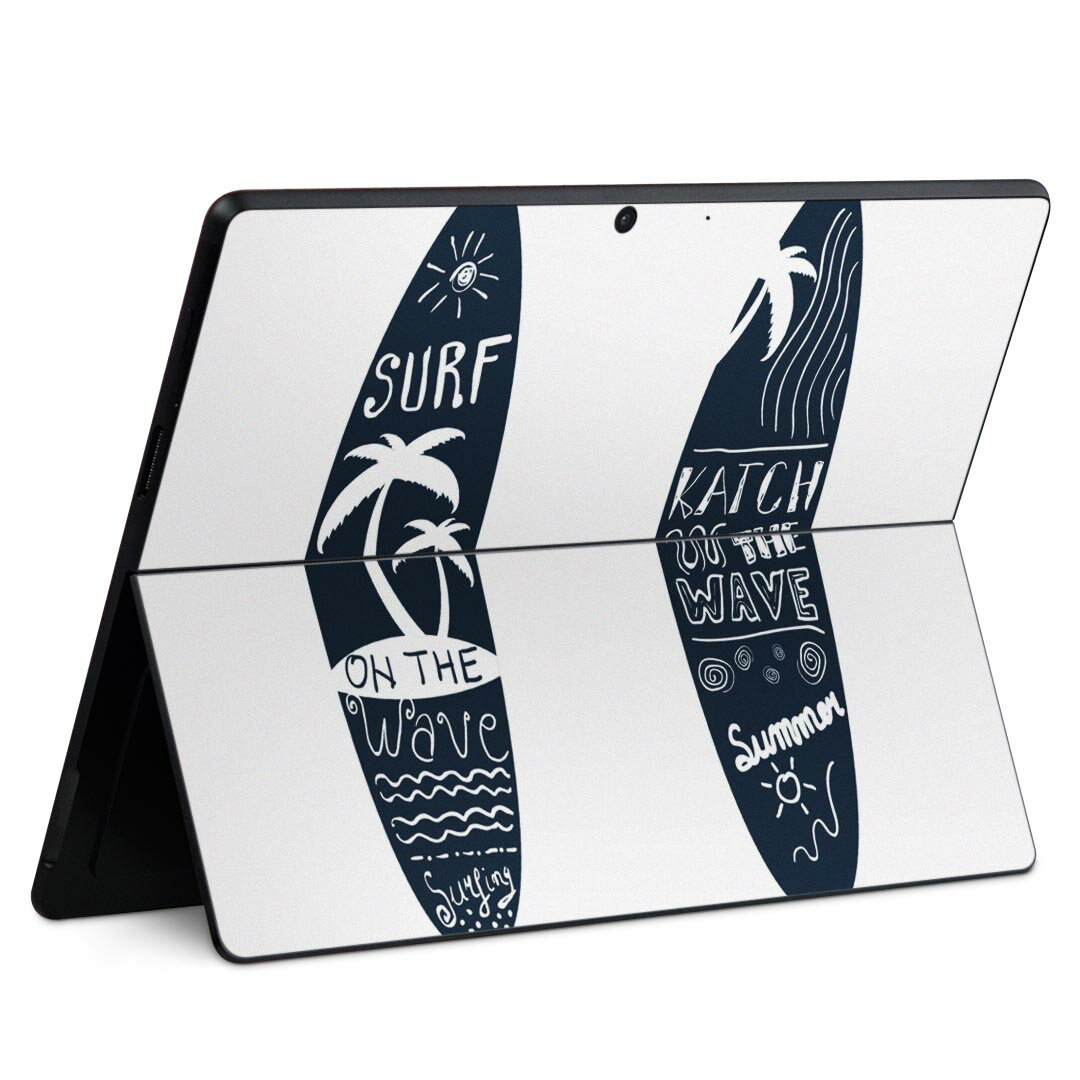商品特徴・貼るだけでかんたん着せ替え、Surface Pro9 Pro 8 Surface Pro X 共通対応デザインスキンシール・高精細プリントで写真と遜色のない仕上がり！半光沢シートでしっとりツヤのある表現力・ちょっとしたすり傷からS...