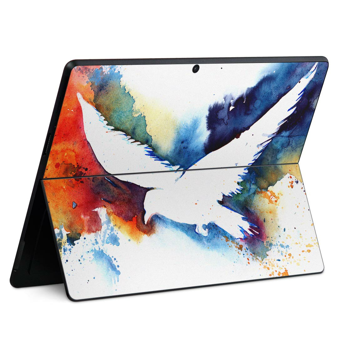 商品特徴・貼るだけでかんたん着せ替え、Surface Pro9 Pro 8 Surface Pro X 共通対応デザインスキンシール・高精細プリントで写真と遜色のない仕上がり！半光沢シートでしっとりツヤのある表現力・ちょっとしたすり傷からSurface本体を保護・接着部はエアフリー素材で気泡の心配も軽減・再剥離素材なので貼り付け時の調整も安心注意事項画像はサンプルですので、ご覧の環境によっては多少色味に違いを感じる場合がございます。 イメージと違った、モニターと色味が異なるという理由での交換や返金はご対応出来かねます。スキンシールのみの販売で、本体は付属しません。また、シールは背面部用のみとなります。初回貼付時の位置調整や貼り直しは可能ですが、しっかりと押し付けて接着させた後の再剥離、再利用は保証しておりません。また接着部に油分や汚れが付着しますと角の部分は剥がれやすくなりますので、貼付時はあまり触れないようにご注意ください。無地のセミグロスシートにデザインをプリントした商品で、デコなどの加工はございません。 凹凸や光沢があるように見えたり布地や金属を素材にしたように見える商品もありますが、デザインの図版によるものです。印刷時に微妙な画像のズレが生じる場合がございます。ご注文後に1点1点制作する受注生産品の為、不良品以外のご返品や交換は固くお断りします。 発送について完全受注生産のハンドメイド商品となりますので、既製品と比べて発送までお時間を頂いています。 基本的に決済確認後、最大で10営業日での発送となります。繁忙期や休業日明けの場合はさらに時間がかかる場合があります。 その際には別途メールにてご連絡致します。メール便の場合、発送日から到着までに2?4日ほどかかる場合が多く、紛失などの保障もご対応できかねます。あらかじめご了承下さい。