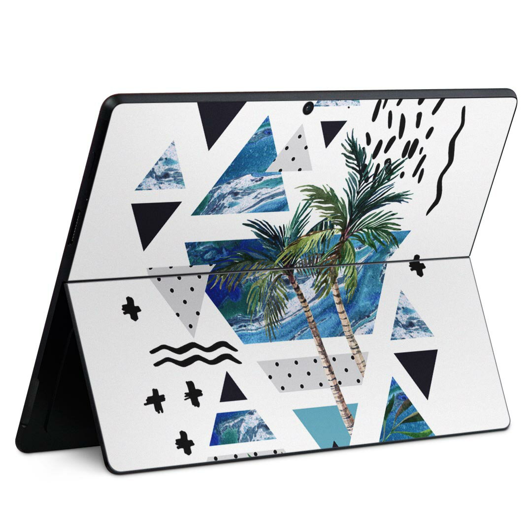 商品特徴・貼るだけでかんたん着せ替え、Surface Pro9 Pro 8 Surface Pro X 共通対応デザインスキンシール・高精細プリントで写真と遜色のない仕上がり！半光沢シートでしっとりツヤのある表現力・ちょっとしたすり傷からS...