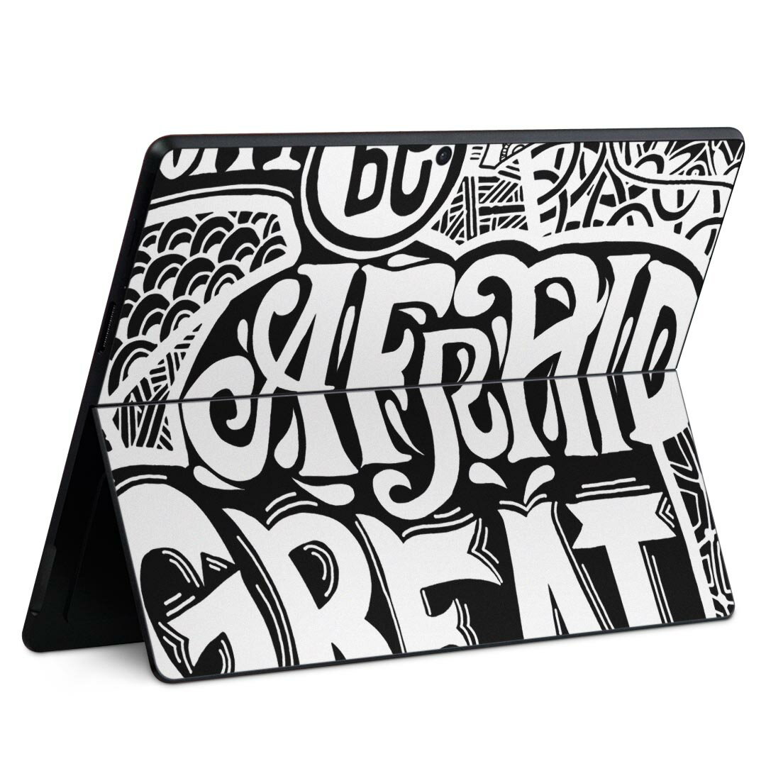 Surface Pro11(2024) / Pro10(for Business) / Pro9(2022) 共通対応 背面 保護 デザイン スキンシール ..