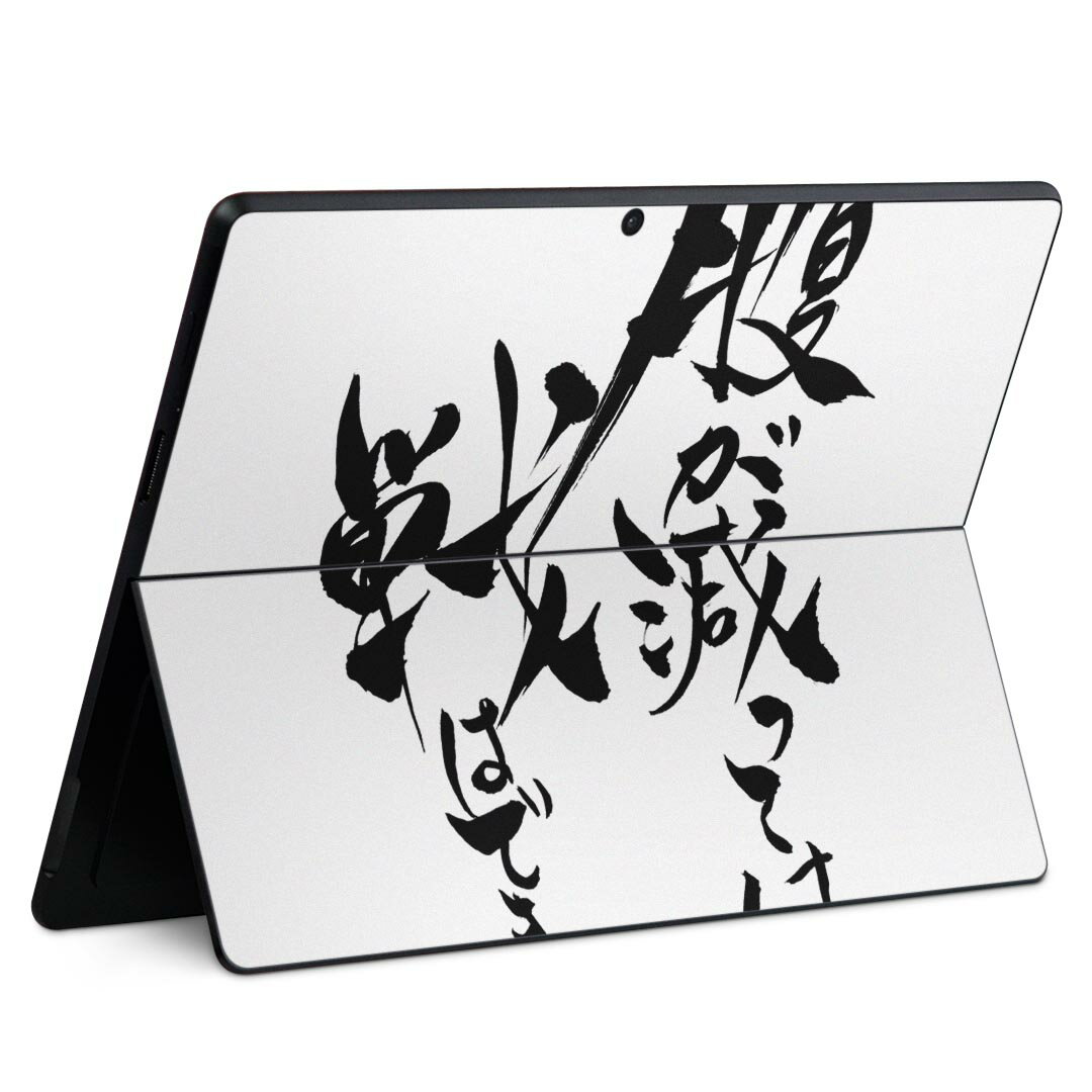 Surface Pro11(2024) / Pro10(for Business) / Pro9(2022) 共通対応 背面 保護 デザイン スキンシール ..