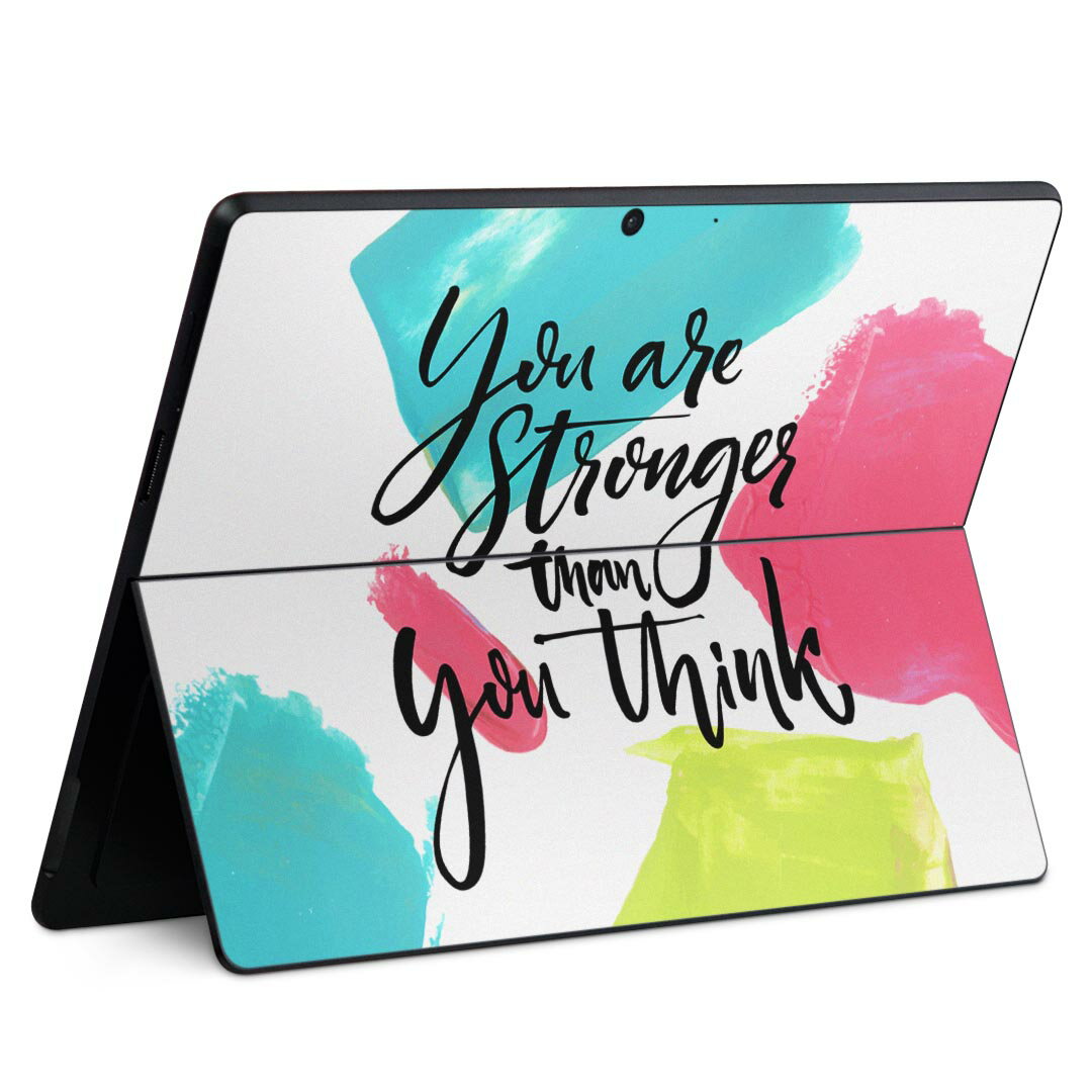 Surface Pro11(2024) / Pro10(for Business) / Pro9(2022) 共通対応 背面 保護 デザイン スキンシール ..