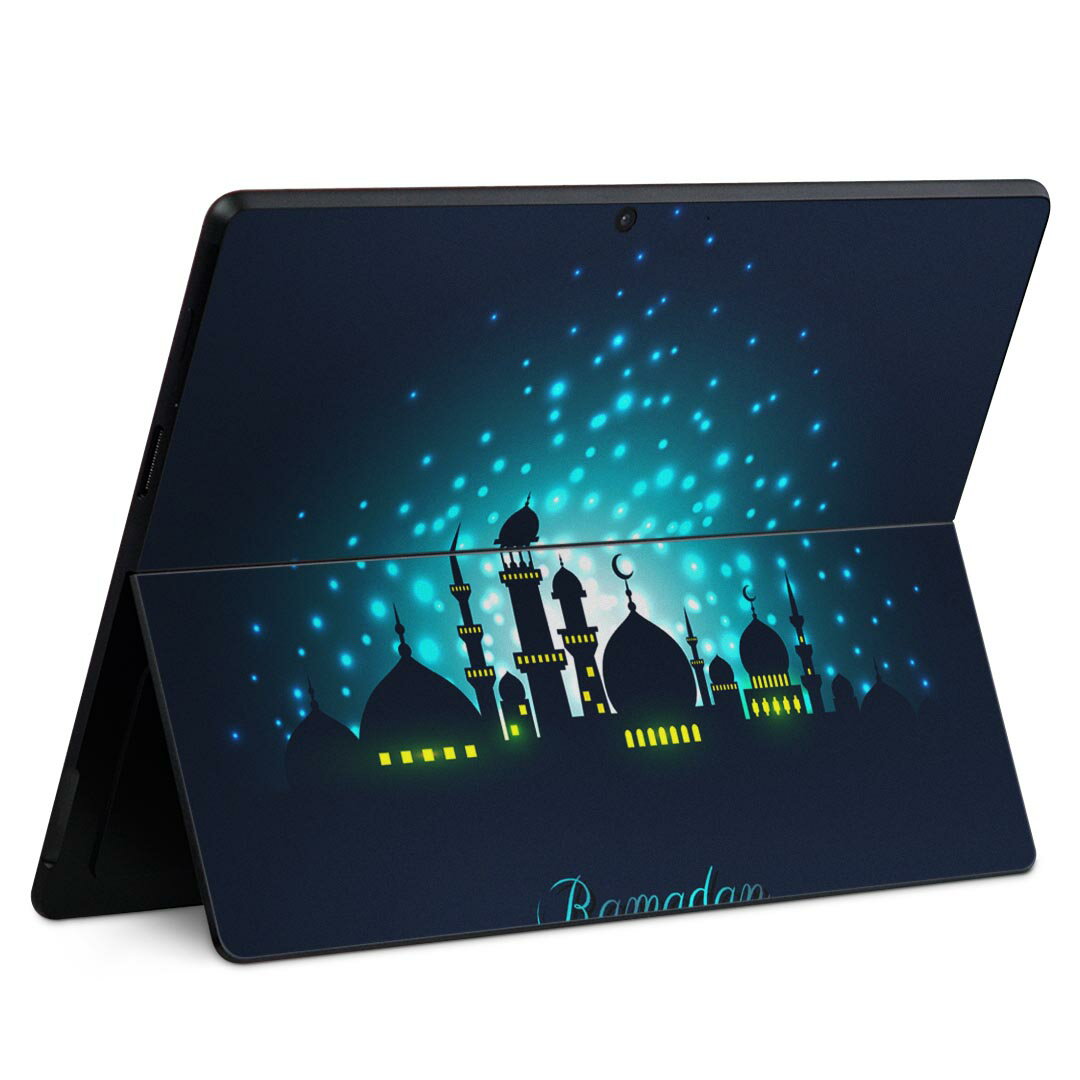 Surface Pro11(2024) / Pro10(for Business) / Pro9(2022) 共通対応 背面 保護 デザイン スキンシール ..