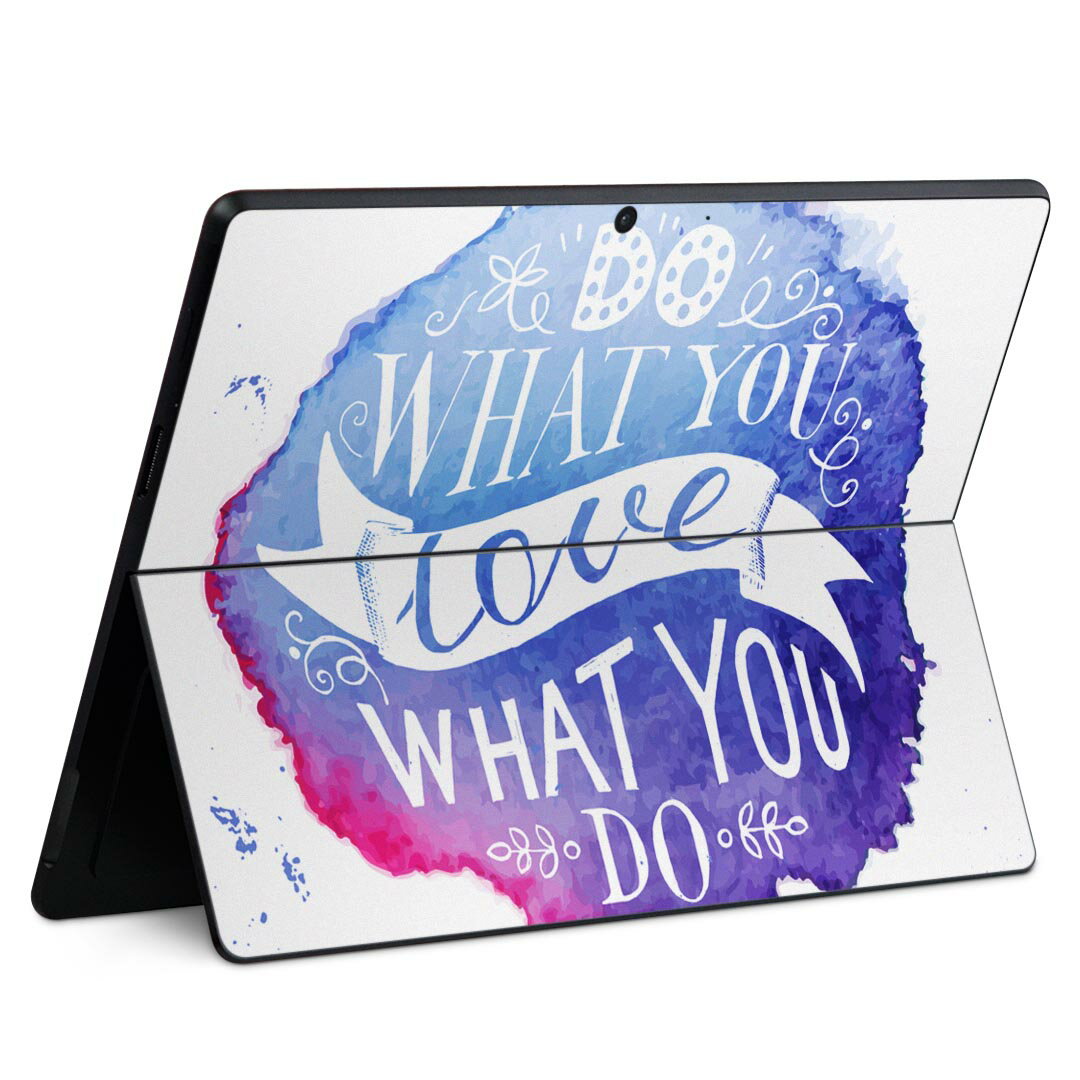 Surface Pro11(2024) / Pro10(for Business) / Pro9(2022) 共通対応 背面 保護 デザイン スキンシール ..