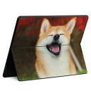 Surface Pro 9 Surface Pro 8 Surface Pro X 用 スキンシール 共通対応 igsticker サーフェス プロ 9 / プロ 8 カバー ケース 　　015611 犬　かわいい　柴犬