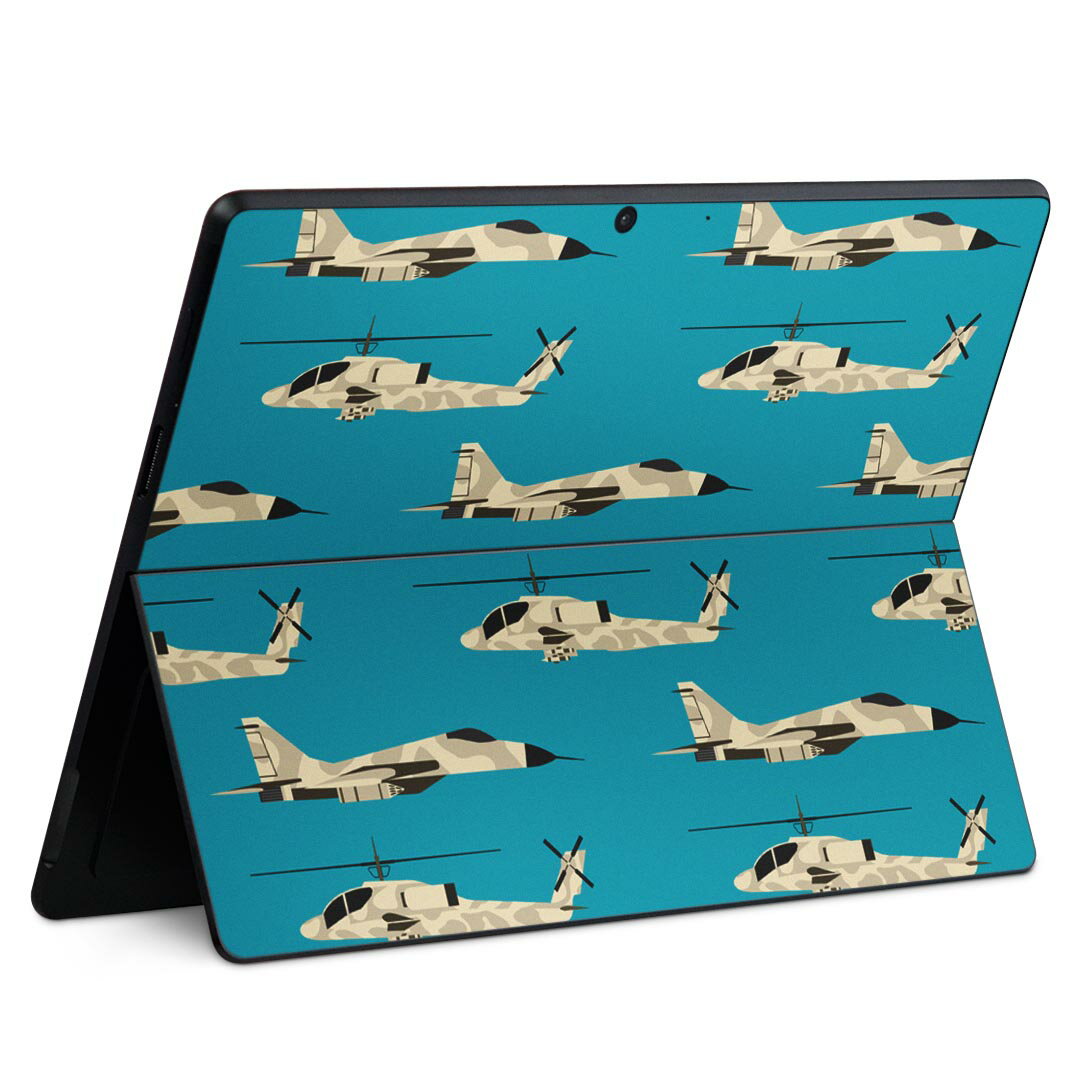 Surface Pro11(2024) / Pro10(for Business) / Pro9(2022) 共通対応 背面 保護 デザイン スキンシール ..