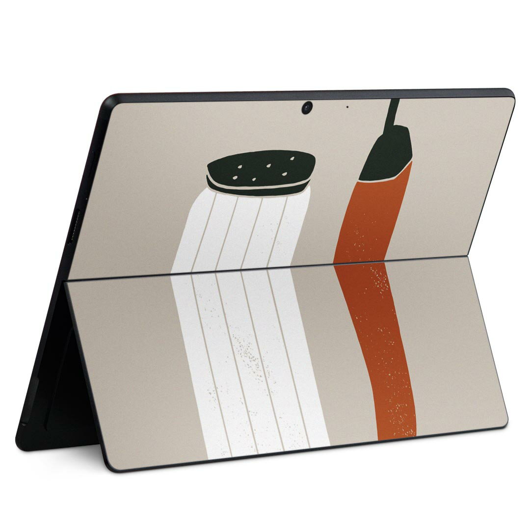 Surface Pro11(2024) / Pro10(for Business) / Pro9(2022) 共通対応 背面 保護 デザイン スキンシール ..