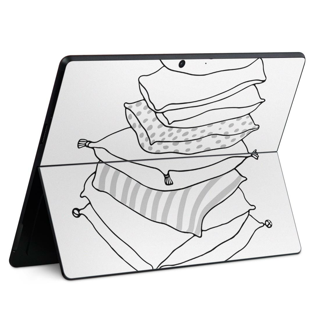 Surface Pro11(2024) / Pro10(for Business) / Pro9(2022) 共通対応 背面 保護 デザイン スキンシール ..