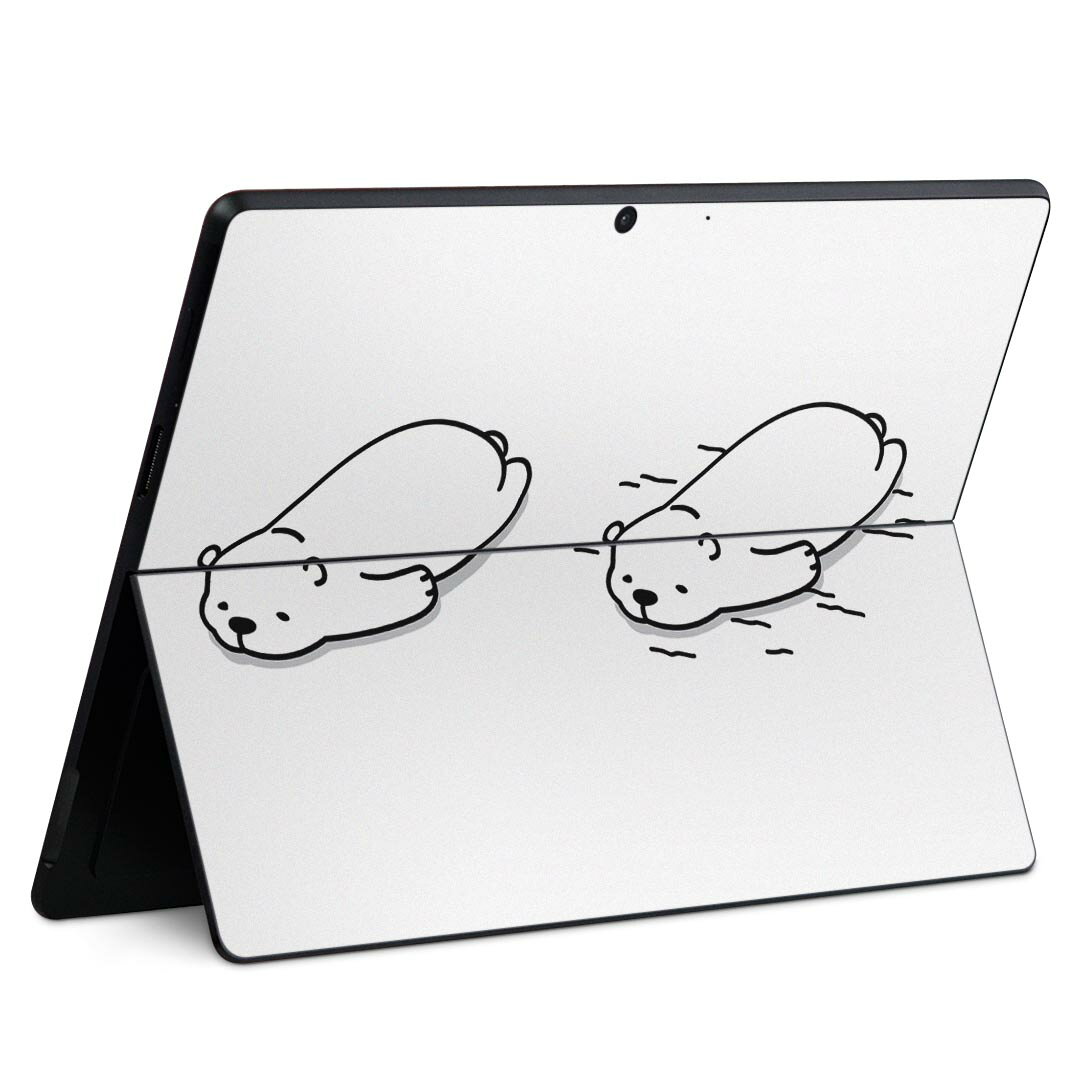 商品特徴・貼るだけでかんたん着せ替え、Surface Pro9 Pro 8 Surface Pro X 共通対応デザインスキンシール・高精細プリントで写真と遜色のない仕上がり！半光沢シートでしっとりツヤのある表現力・ちょっとしたすり傷からSurface本体を保護・接着部はエアフリー素材で気泡の心配も軽減・再剥離素材なので貼り付け時の調整も安心注意事項画像はサンプルですので、ご覧の環境によっては多少色味に違いを感じる場合がございます。 イメージと違った、モニターと色味が異なるという理由での交換や返金はご対応出来かねます。スキンシールのみの販売で、本体は付属しません。また、シールは背面部用のみとなります。初回貼付時の位置調整や貼り直しは可能ですが、しっかりと押し付けて接着させた後の再剥離、再利用は保証しておりません。また接着部に油分や汚れが付着しますと角の部分は剥がれやすくなりますので、貼付時はあまり触れないようにご注意ください。無地のセミグロスシートにデザインをプリントした商品で、デコなどの加工はございません。 凹凸や光沢があるように見えたり布地や金属を素材にしたように見える商品もありますが、デザインの図版によるものです。印刷時に微妙な画像のズレが生じる場合がございます。ご注文後に1点1点制作する受注生産品の為、不良品以外のご返品や交換は固くお断りします。 発送について完全受注生産のハンドメイド商品となりますので、既製品と比べて発送までお時間を頂いています。 基本的に決済確認後、最大で10営業日での発送となります。繁忙期や休業日明けの場合はさらに時間がかかる場合があります。 その際には別途メールにてご連絡致します。メール便の場合、発送日から到着までに2?4日ほどかかる場合が多く、紛失などの保障もご対応できかねます。あらかじめご了承下さい。
