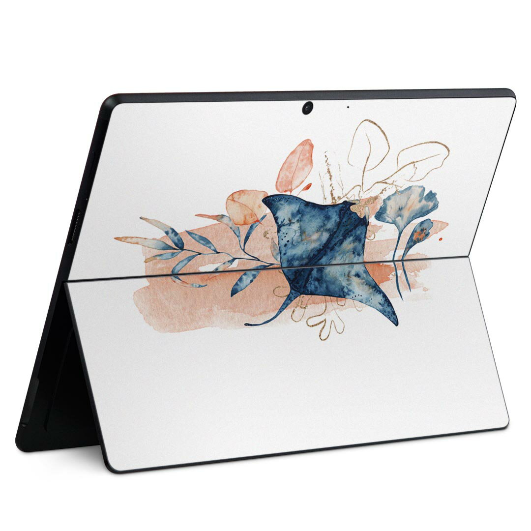 Surface Pro 9 Surface Pro 8 Surface Pro X p XLV[ ʑΉ igsticker T[tFX v 9 / v 8 Jo[ P[X @@017853 C̒ Underwater@GC@C̒