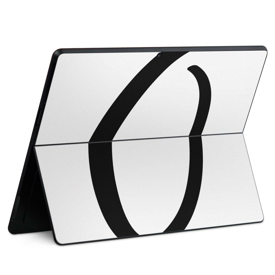 Surface Pro11(2024) / Pro10(for Business) / Pro9(2022) 共通対応 背面 保護 デザイン スキンシール Pro8/ProX 各種対応 019207 文字 0