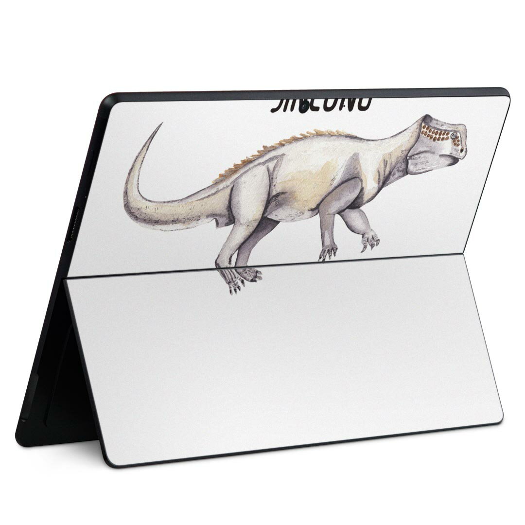 Surface Pro11(2024) / Pro10(for Business) / Pro9(2022) 共通対応 背面 保護 デザイン スキンシール Pro8/ProX 各種対応 019833 恐竜 Yinlong インロング