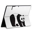Surface Pro11(2024) / Pro10(for Business) / Pro9(2022) 共通対応 背面 保護 デザイン スキンシール Pro8/ProX 各種対応 019948 P panda パンダ