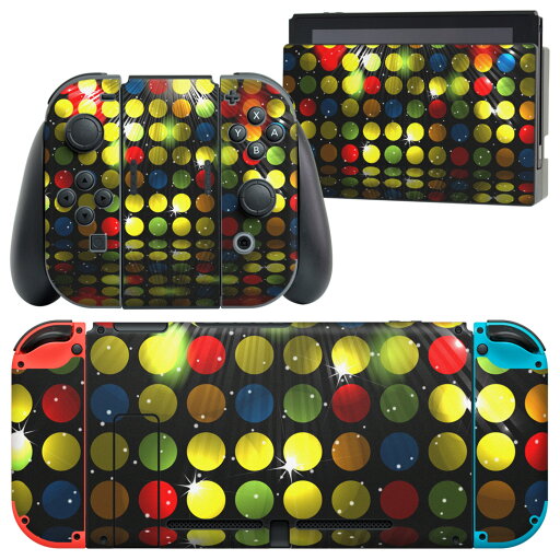 igsticker Nintendo Switch 用 デザインスキンシール 任天堂 ニンテンドー スイッチ 専用 本体ドック Joy-Con Joycon ジョイコン 専用 ゲーム機 カバー アクセサリー フィルム ステッカー 000024 カラフル ダンス きらきら igsticker Nintendo Switch 用 デザインスキンシール 任天堂 ニンテンドー スイッチ 専用 本体ドック Joy-Con Joycon ジョイコン 専用 ゲーム機 カバー アクセサリー フィルム ステッカー 000024 カラフル ダンス きらきら